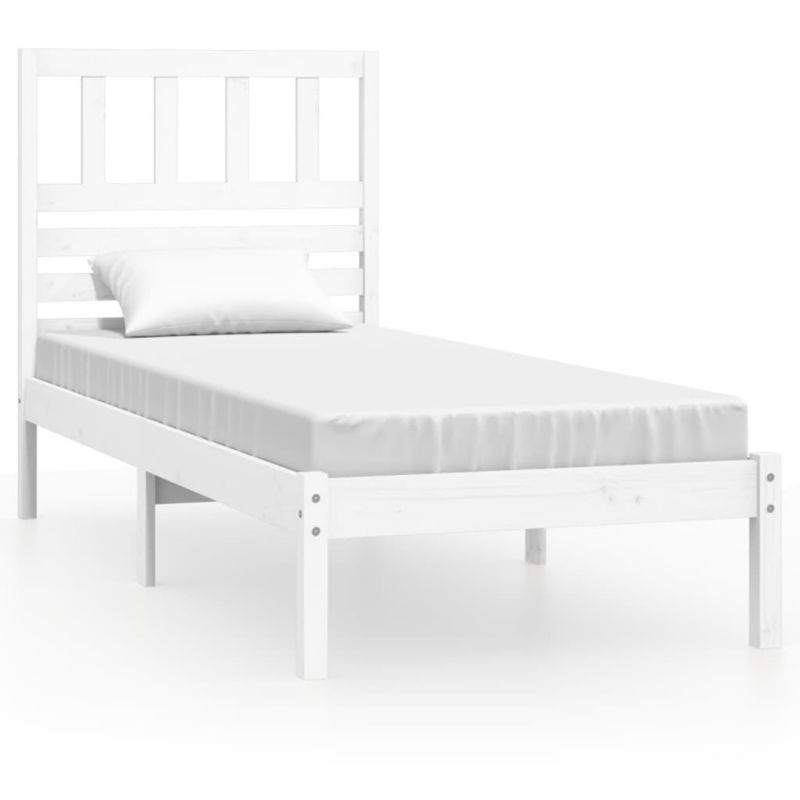 Łóżko drewniane WaszeMeble 75x190 cm biała WM-3100984 1 szt.