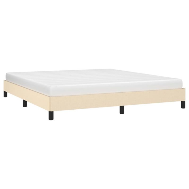 Łóżko tapicerowane WaszeMeble 160x200 cm kremowa WM-346733 1 szt.