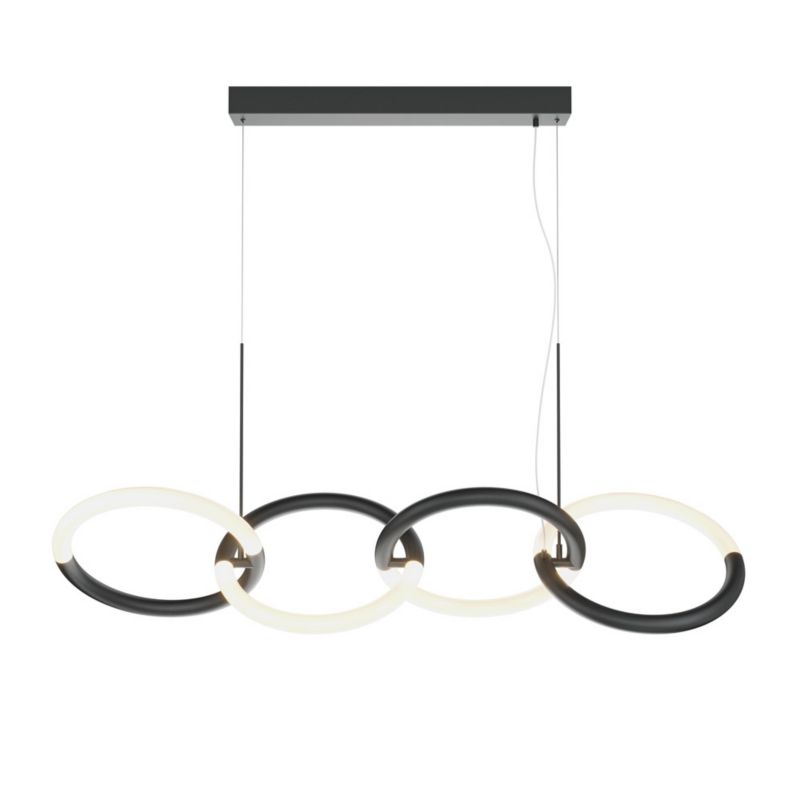 Lampa wisząca Maytoni Node 3169 czarno-biała designerska wbudowany LED 40W 1 szt.