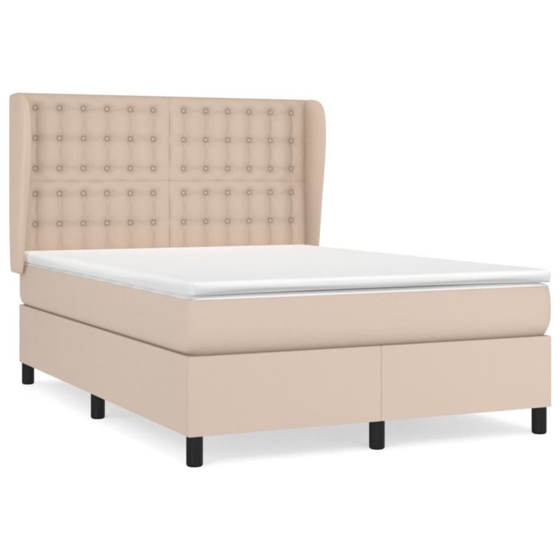 Łóżko kontynentalne WaszeMeble 140x200 Brązowe WM-3129038 1 szt.