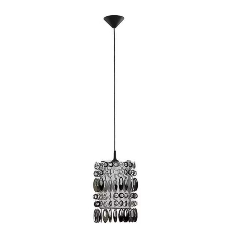 Lampa wisząca Alfa Chaplet czarna dekoracyjna 1xE27 x 15W 1 szt.