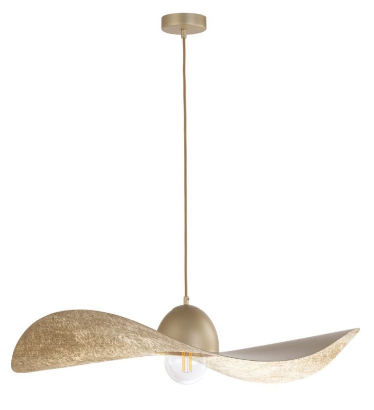 Lampa wisząca Sigma Lighting Kapello 9041 złota dekoracyjna 1xE27 x 1 szt.