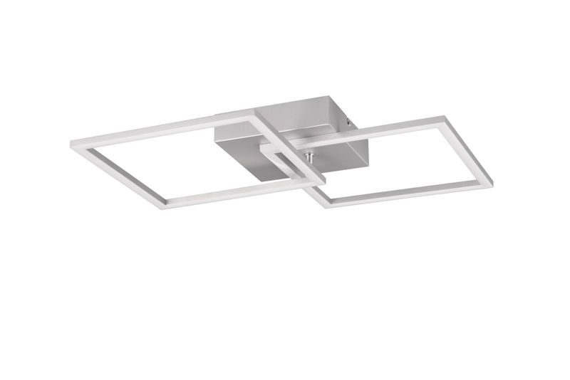 Lampa sufitowa wisząca RL Trail 7532 szaro-odcienie szarości 60 cm szerokości wbudowany LED 20W 1 szt.
