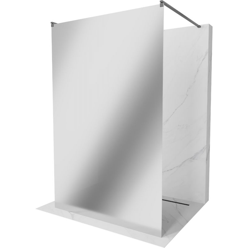 Ścianka prysznicowa Mexen Kioto lustro gun gray 100x200 cm 800-100-002-66-50 1 szt.