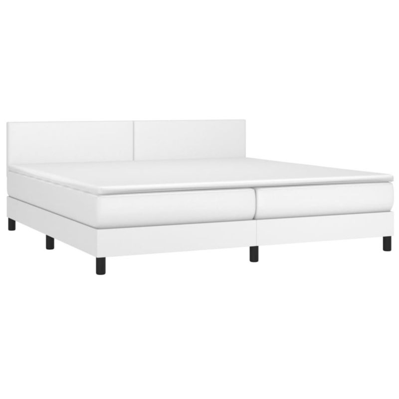 Łóżko kontynentalne WaszeMeble 200x200 cm biała WM-3134124 1 szt.