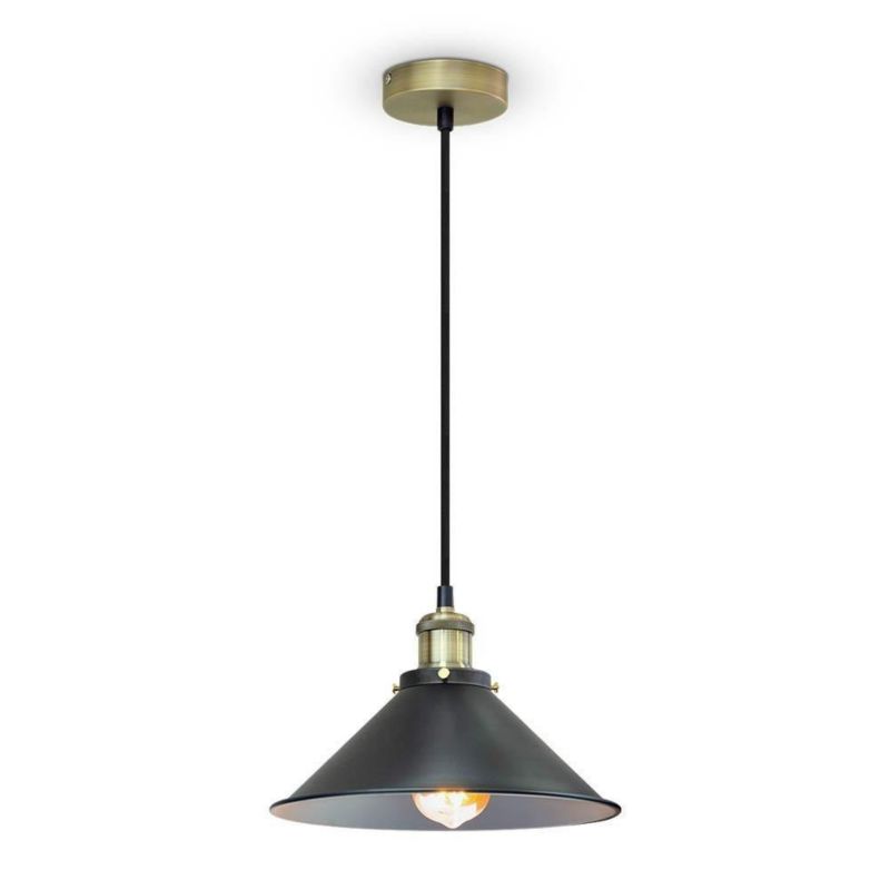 Lampa wisząca V-TAC Vt-7424 czarna wym: 108 x 36 x 36 cm 1xE27 x 1 szt.