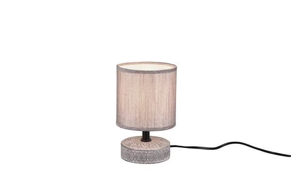 Lampa stołowa RL Marie brązowa 1 x E14 x 28W IP20 wym: 20.5 x 13 x 13 cm tkanina - 1 szt.