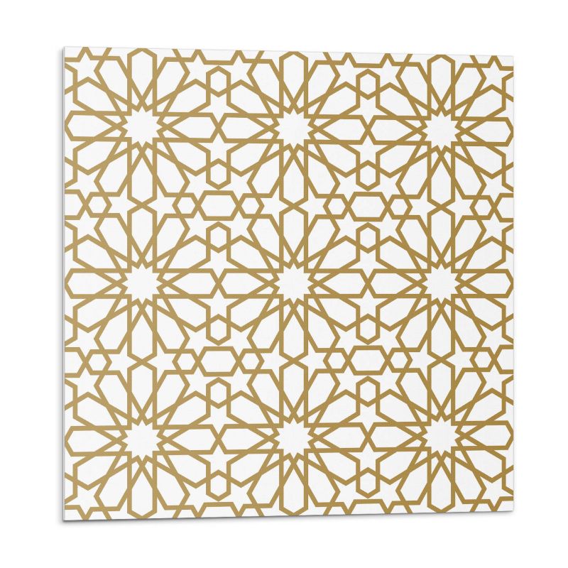 Kafelki samoprzylepne Wallfluent 20x20 cm Gwiazdowy motyw w kształtach geometrycznych 20 szt.