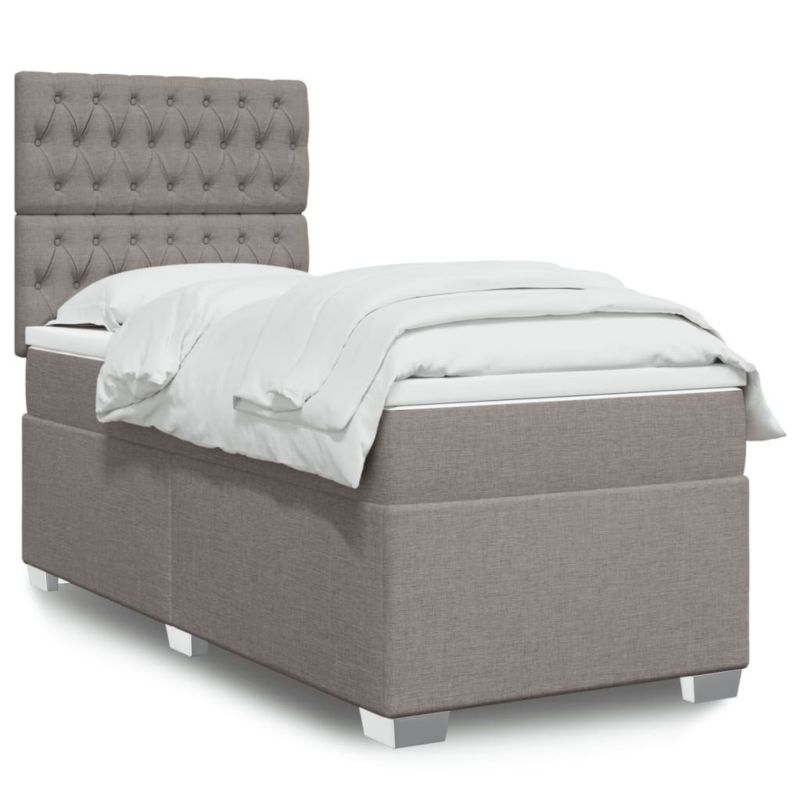 Łóżko kontynentalne WaszeMeble 80x200 cm Brązowe WM-3292626 1 szt.