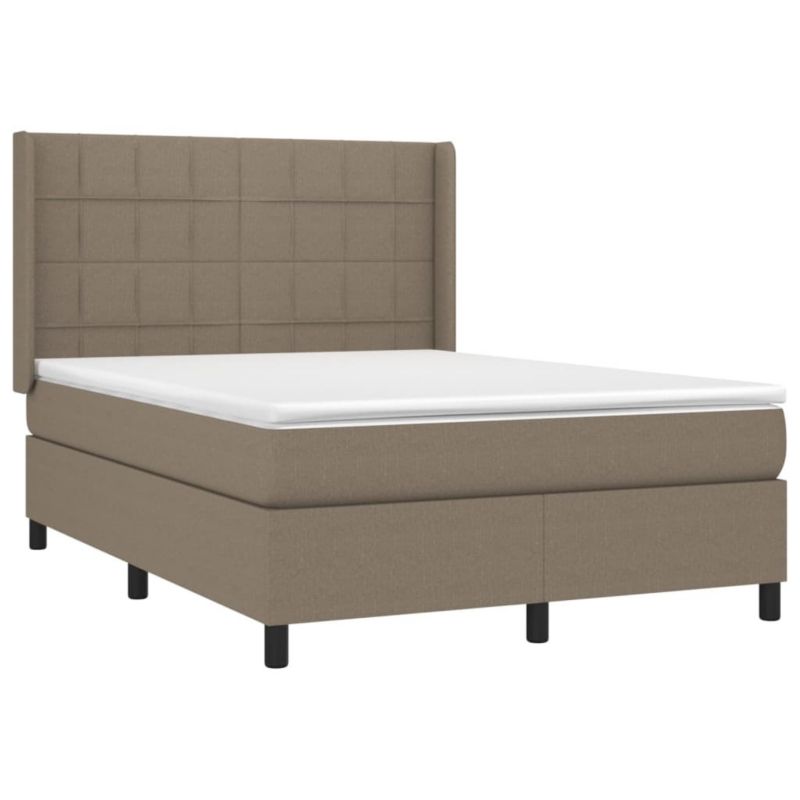 Łóżko kontynentalne WaszeMeble 140x190 Brązowe WM-3138313 1 szt.