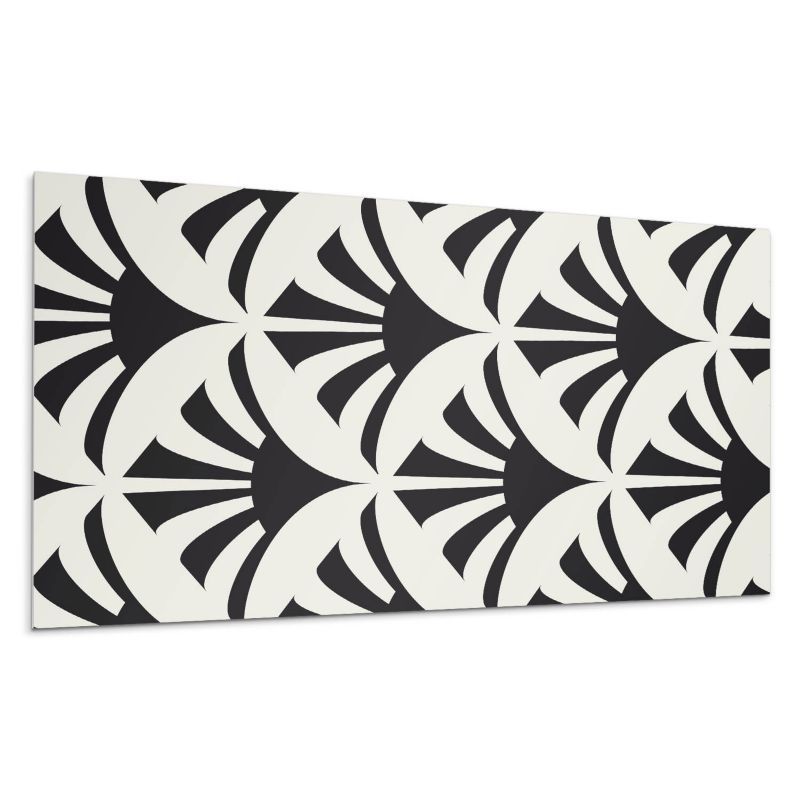 Panel samoprzylepny Wallfluent 120x60 cm Nowoczesne liście w abstrakcyjnej formie 1 szt.
