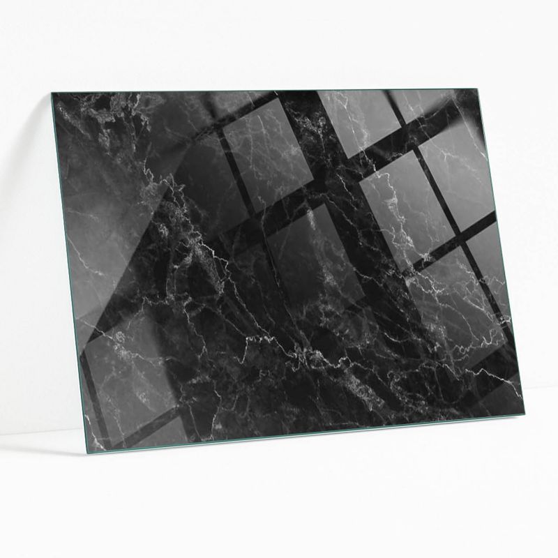 Blat Szklany z Nadrukiem Wallfluent 100x70 cm Marmurowe żyłki w stylu 1 szt.