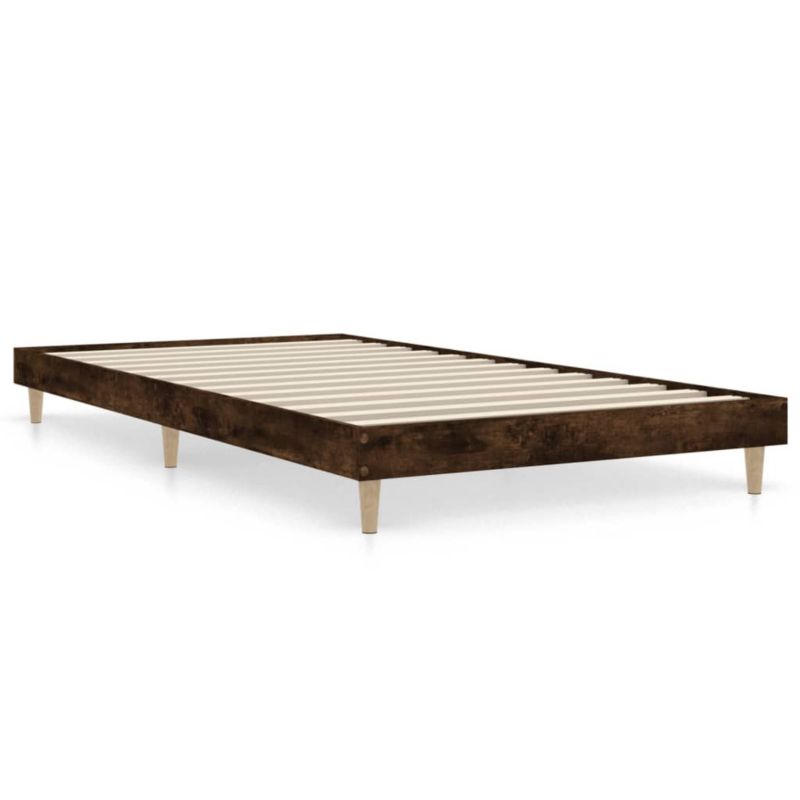 Łóżko drewniane WaszeMeble 90x200 cm brązowe WM-832066 1 szt.
