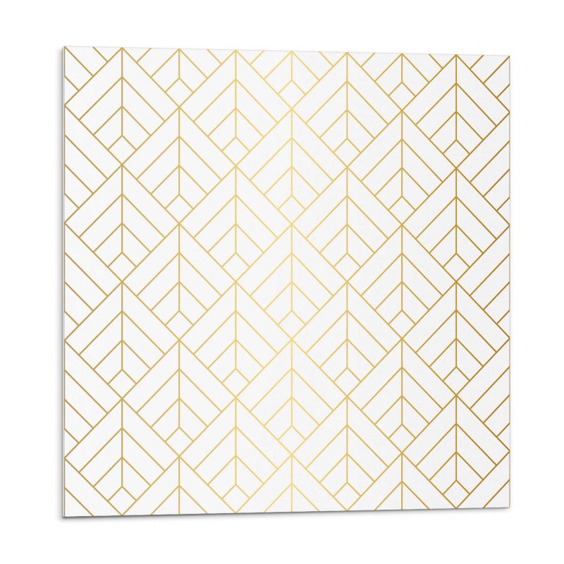 Kafelki samoprzylepne Wallfluent 50x50 cm Trójwymiarowy motyw liści 4 szt.