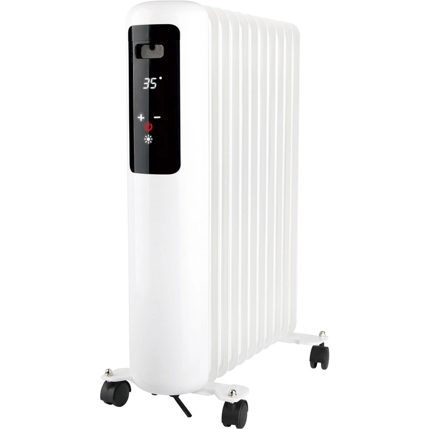Grzejnik olejowy 11 żeber 2500W z pilotem