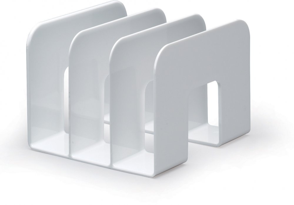 Stojak na katalogi Durable Trend, 215x165x210mm, biały