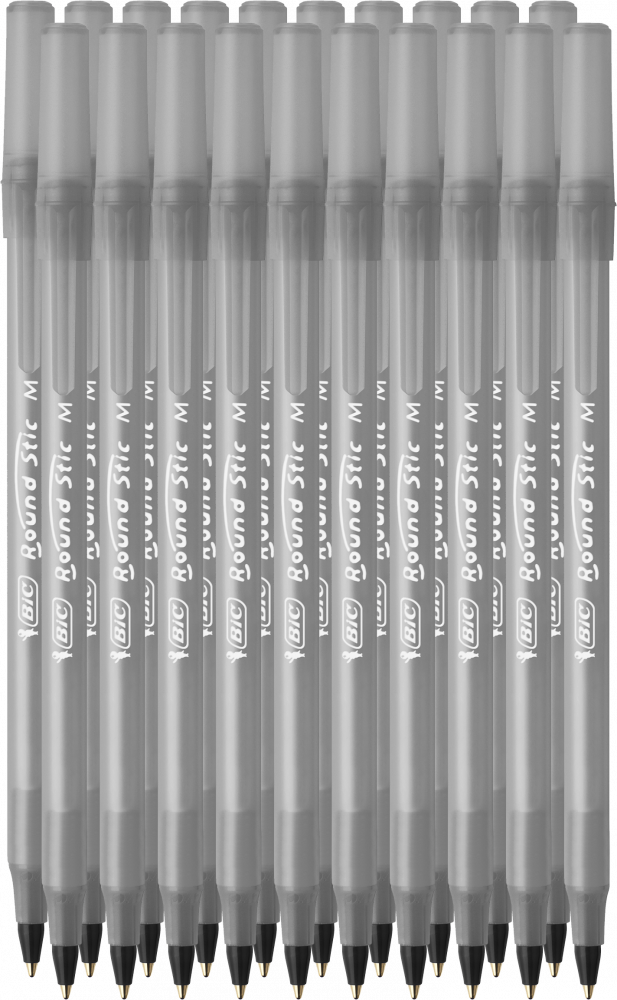 20x Długopis Bic, Round Stic Classic, 1mm, czarny