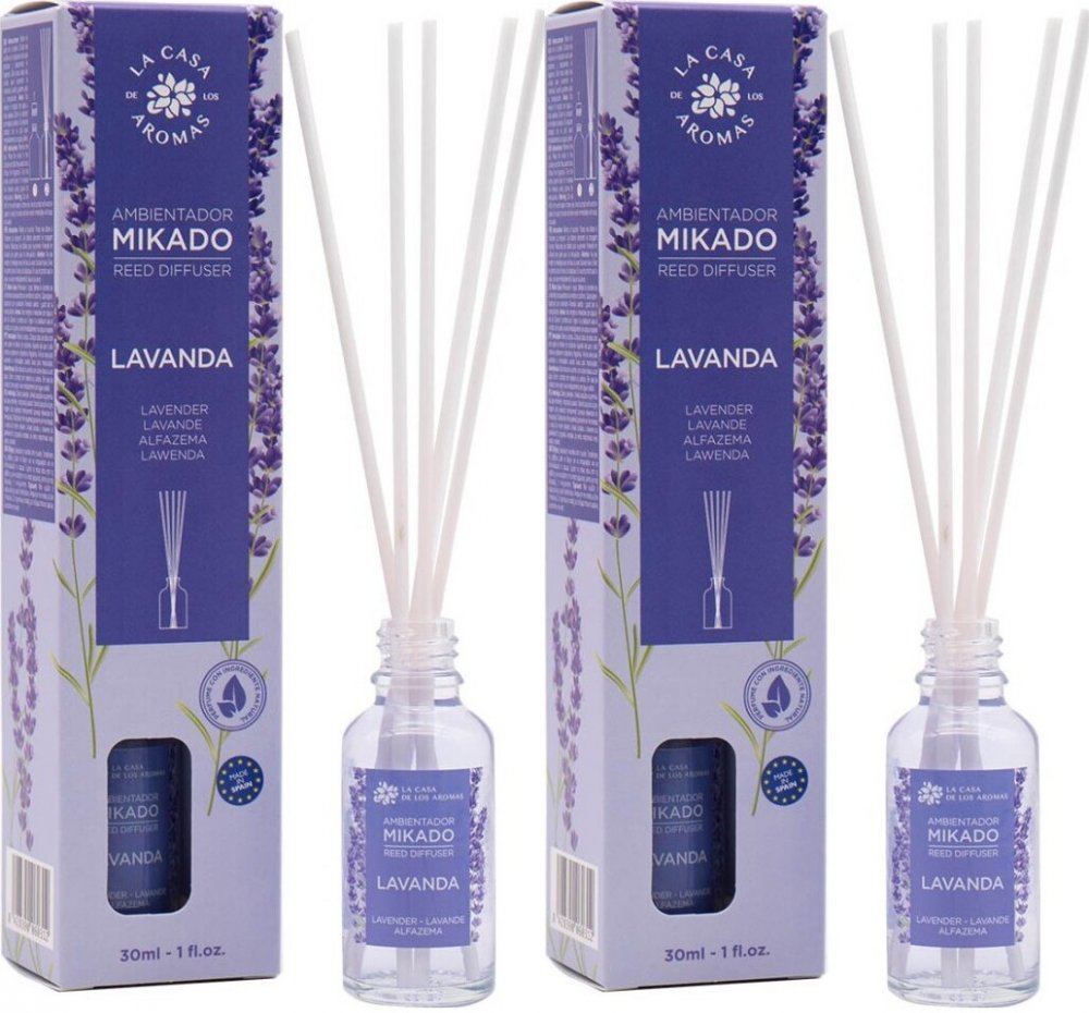 2x Patyczki zapachowe La Casa De Los Aromas Mikado, lawenda, 30ml