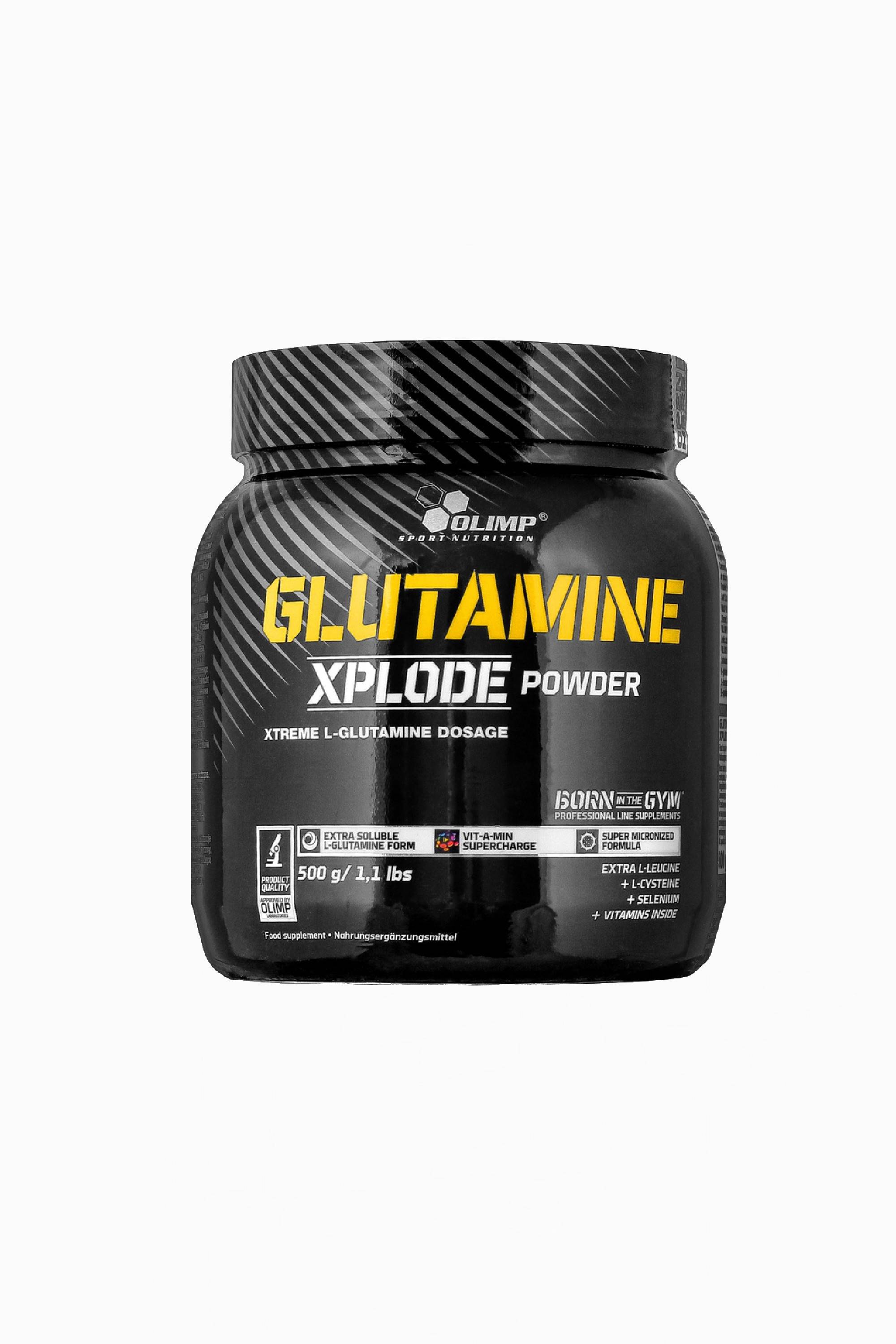 Glutamina Xplode Powder 500g (pomarańcza)