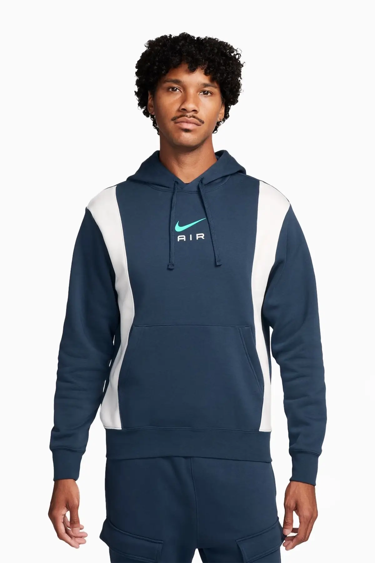 Bluza z kapturem Nike Air - Granatowy