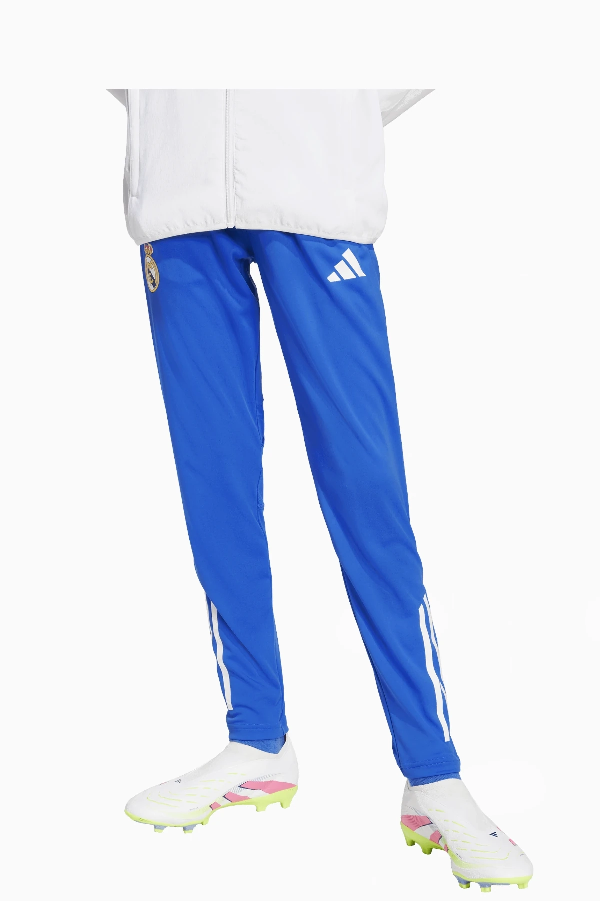 Spodnie adidas Real Madryt 25/26 Competition Training Junior - Niebieski