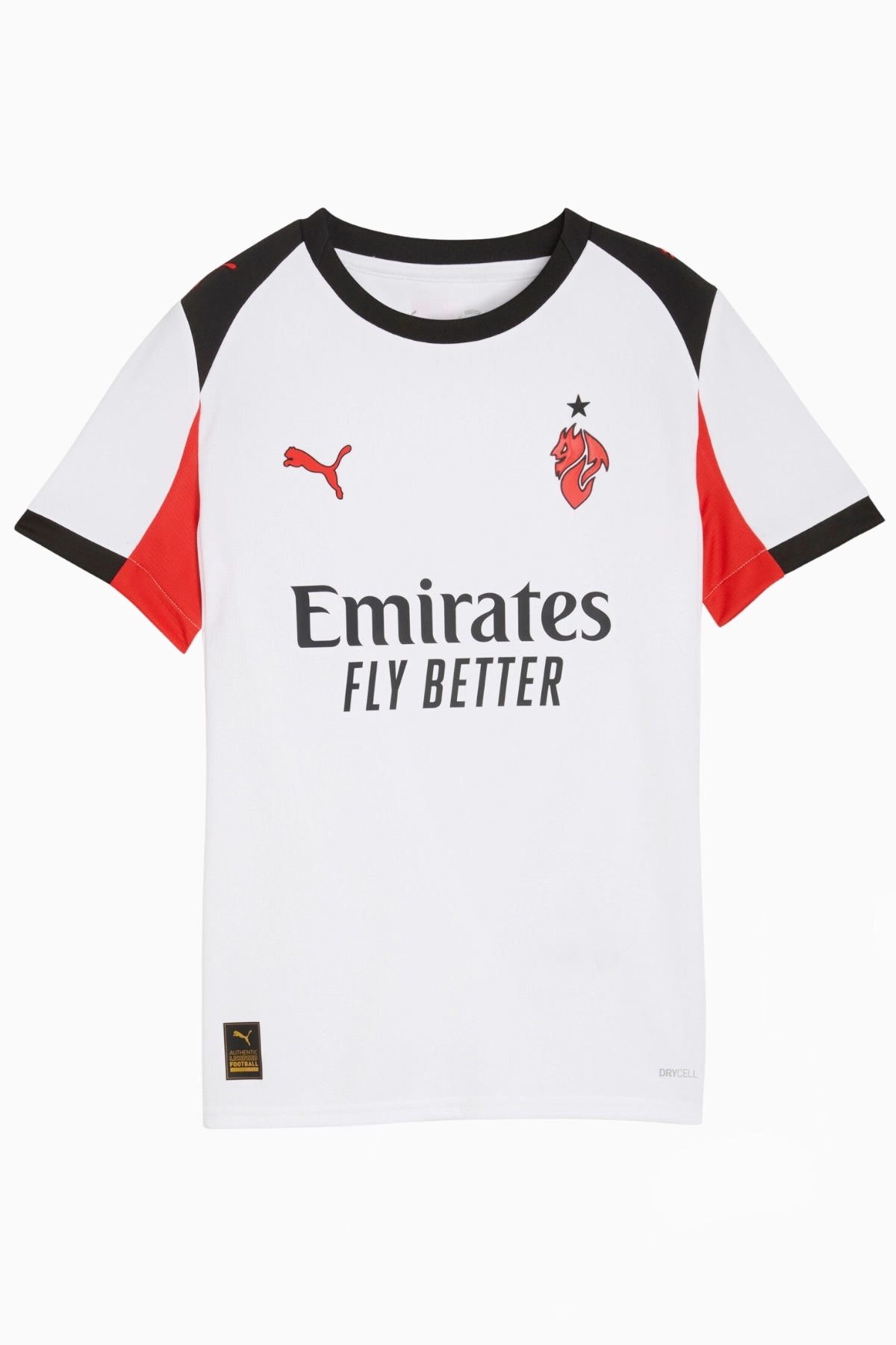 Koszulka Puma AC Milan 25/26 Wyjazdowa Replica Junior - Biały