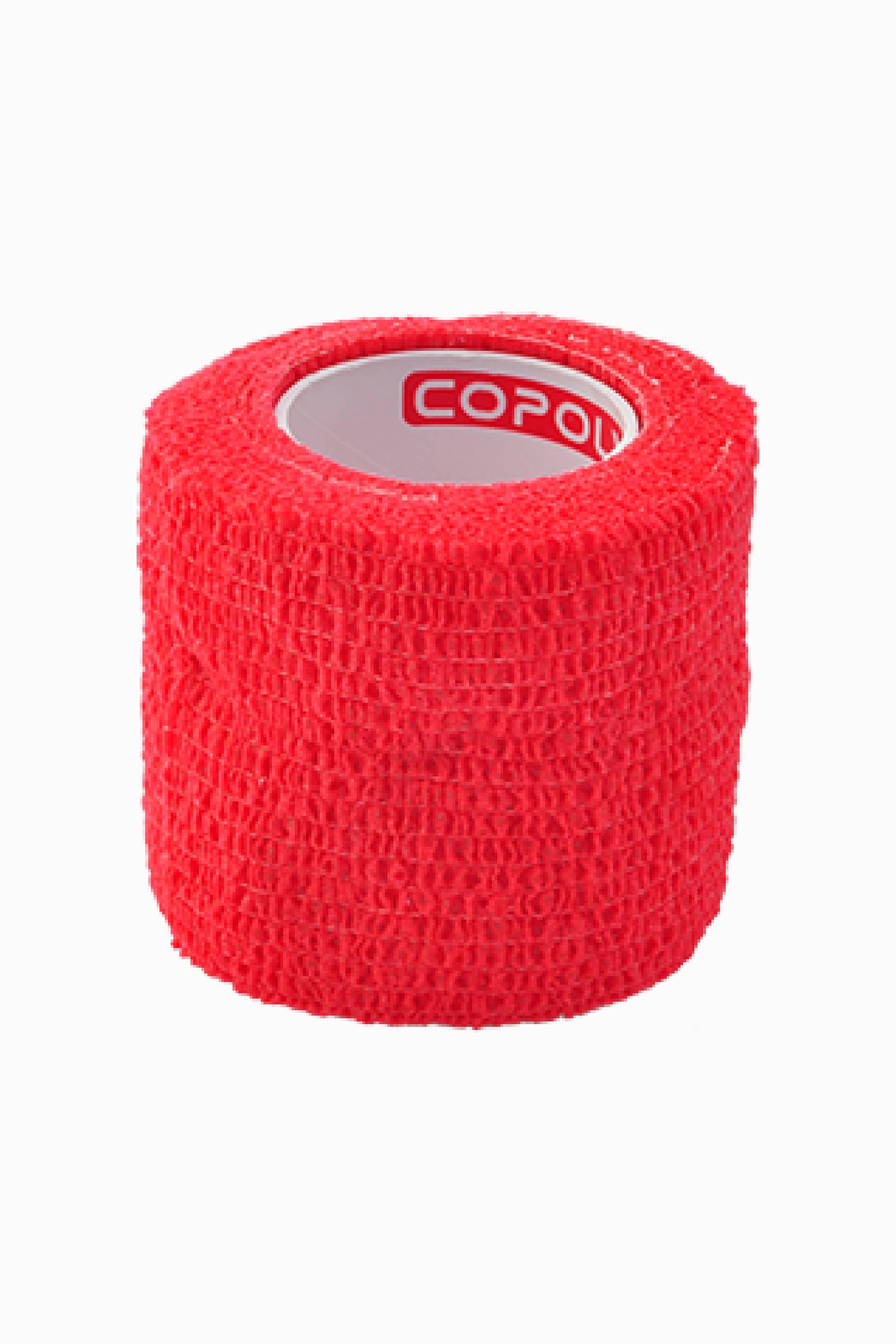 Taśma do getr Copoly 5cm x 4,5m - Czerwony