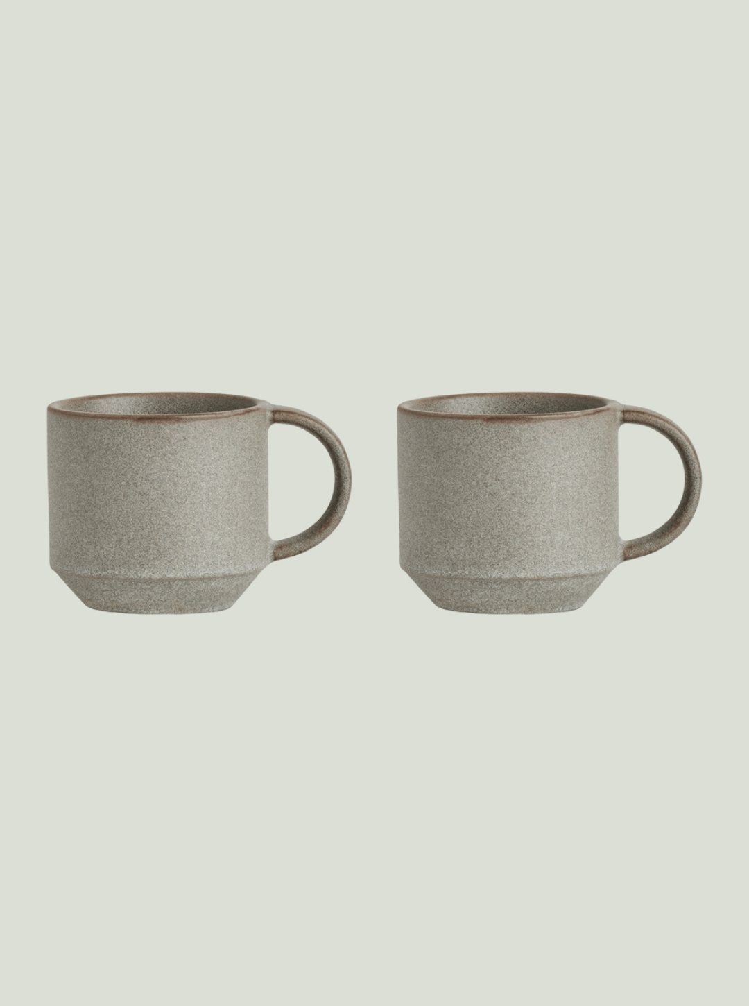 Kubek Yuka Cup Stone OYOY - Zestaw 2 sztuk