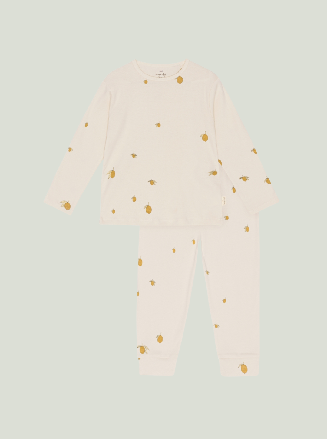 Piżamka SLEEPY PJ GOTS LEMON KONGES SLØJD