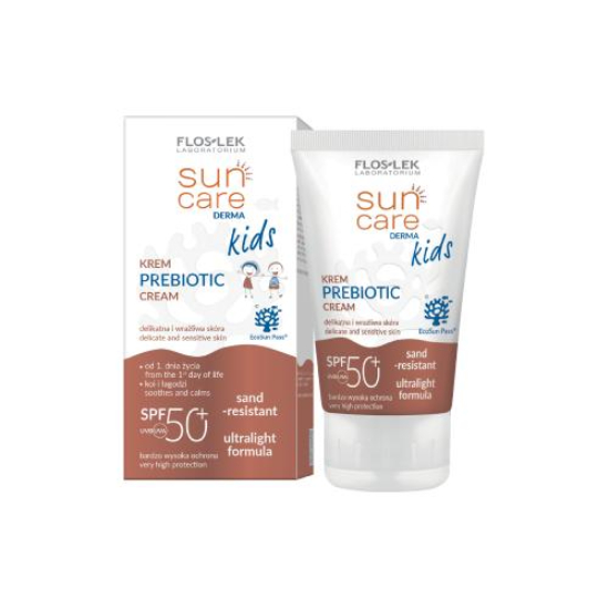 Flos-lek - sun care derma kids, krem dla dzieci prebiotic spf50+, 50 ml