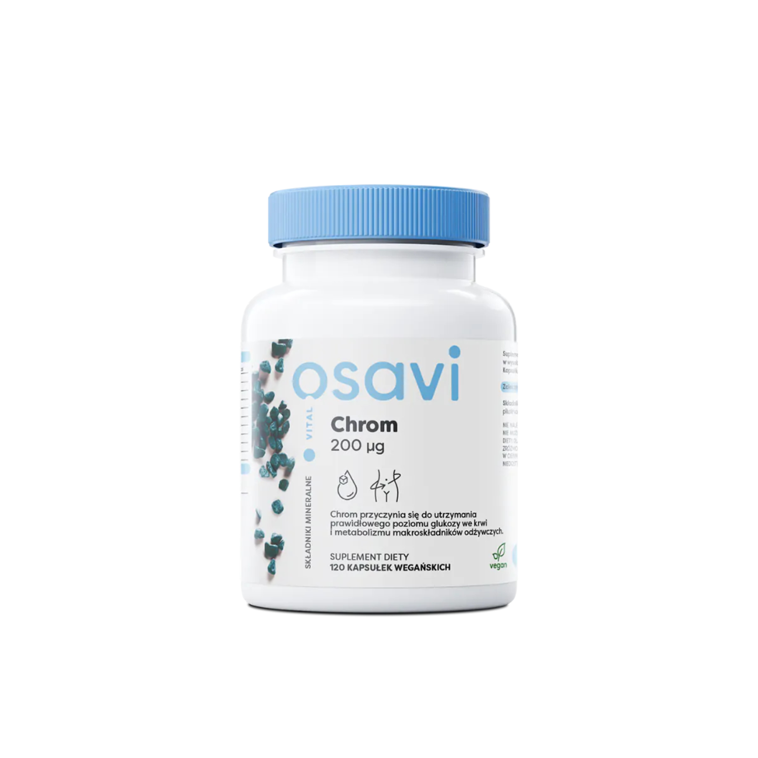 Osavi chrom 200 mg, 120 kapsułek