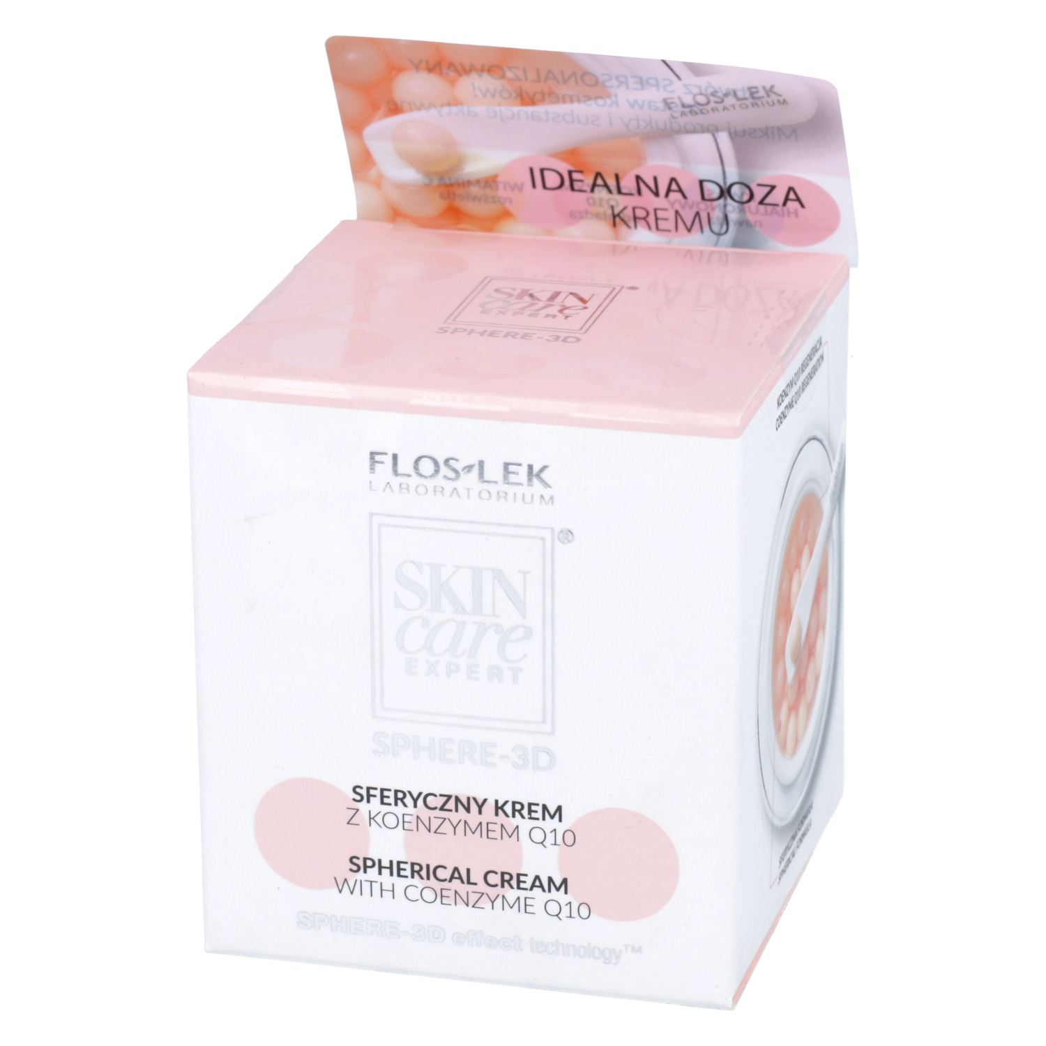 Floslek - skin care expert, sferyczny krem z koenzymem q10, 10,5 g