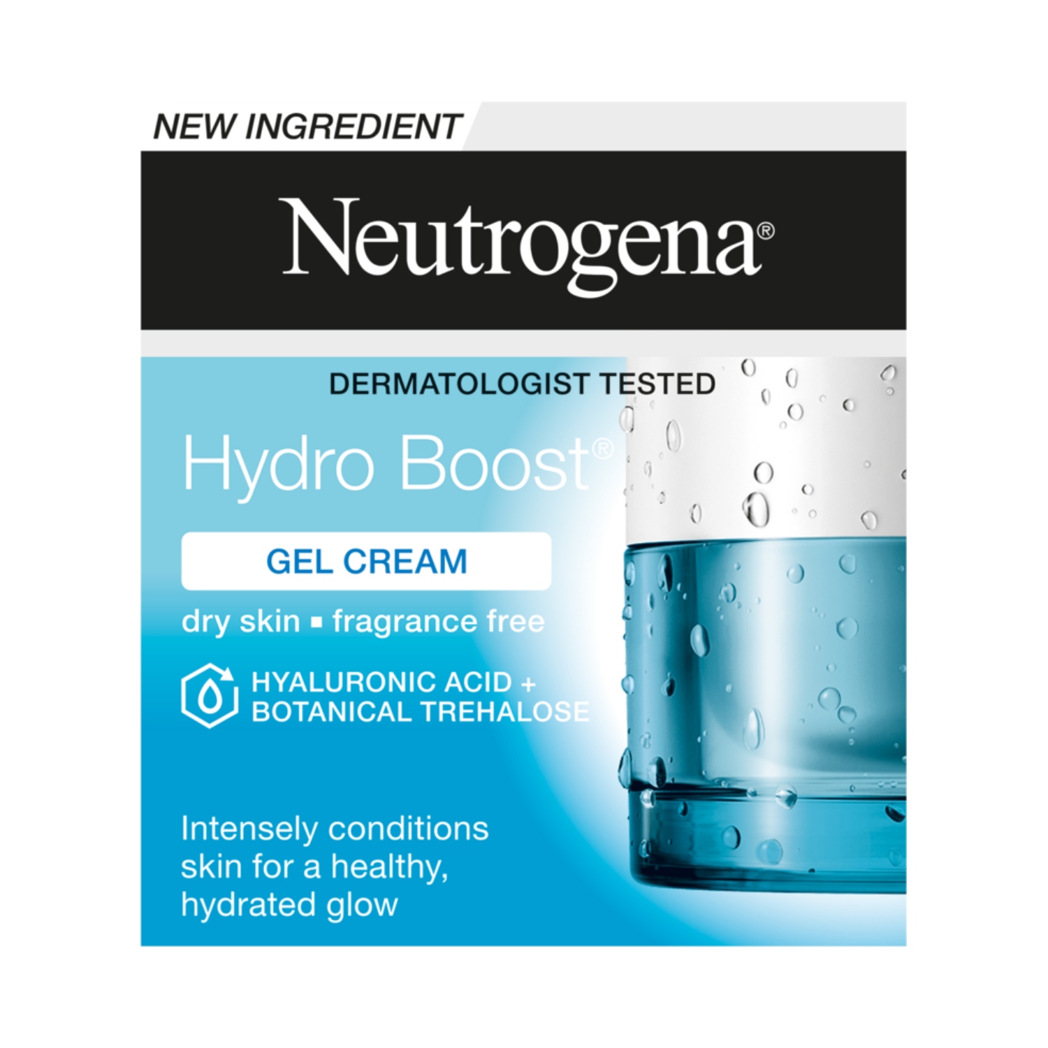 Neutrogena hydro boost - nawadniający krem-żel do dla cery suchej, 50 ml