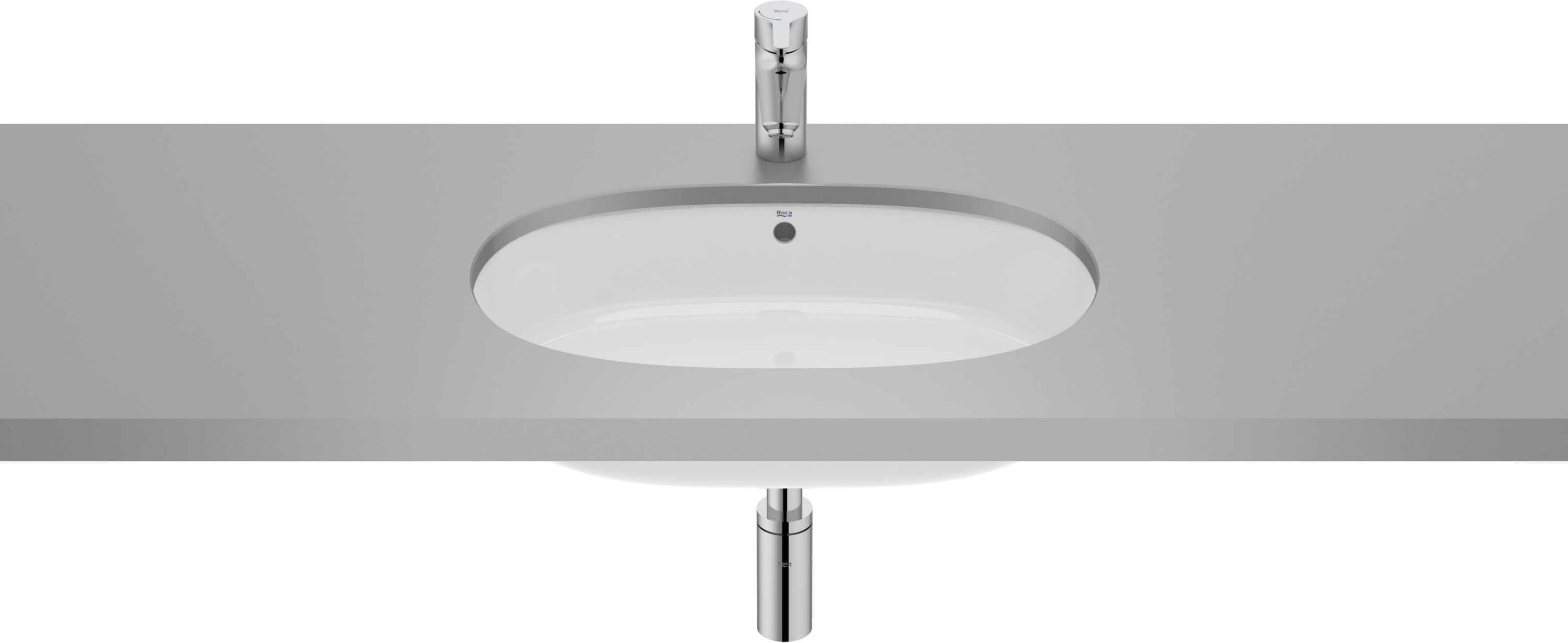 Roca Gap umywalka 55x35 cm owalna podblatowa biała A3270YC000 - Wysyłka w 24h