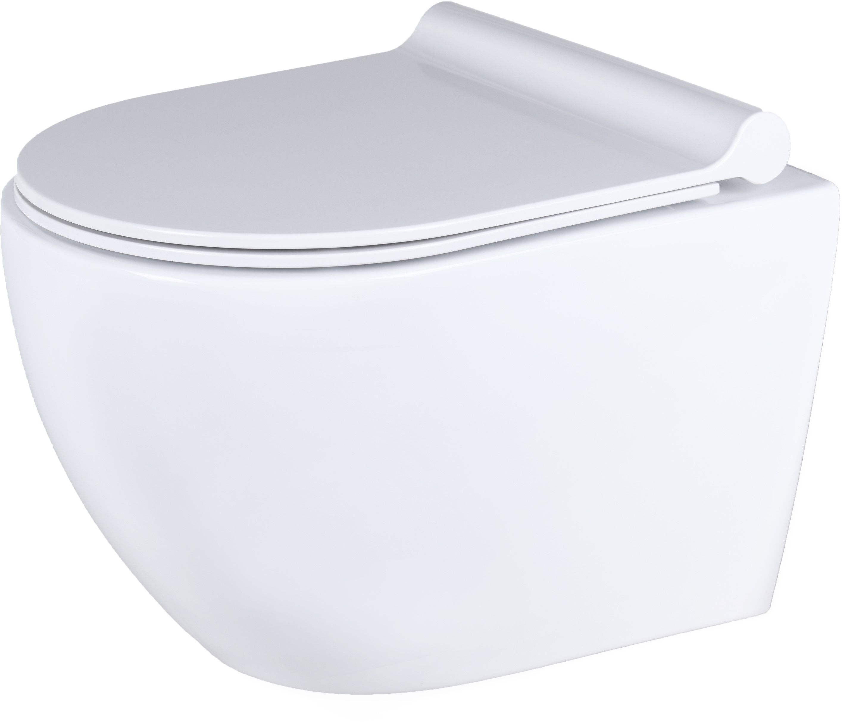 Uptrend Caneo miska WC z deską wolnoopadającą biały połysk TR2196D - Wysyłka w 24h
