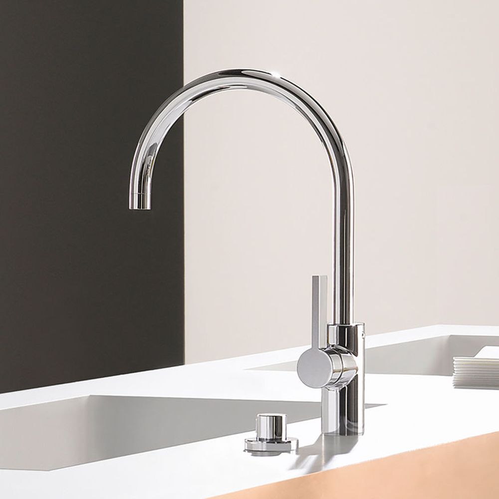 Dornbracht Tara Ultra bateria kuchenna stojąca chrom 33816875-00