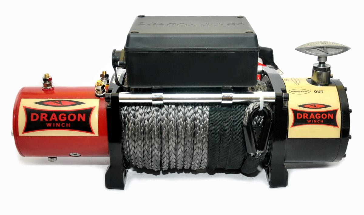 Wyciągarka lawetowa DWM 12000 HD S 24V DRAGON WINCH lina syntetyczna