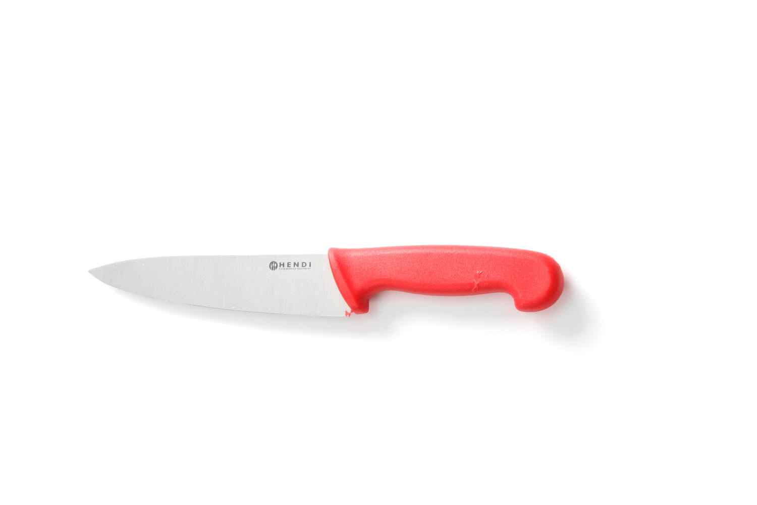 Nóż kucharski ostrze 18 cm, czerwony HACCP | 842621