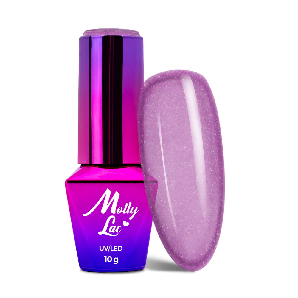 Lakier hybrydowy LED/UV Gel Polish MollyLac Glowing Time Nr 235 Sanctrum 10 g