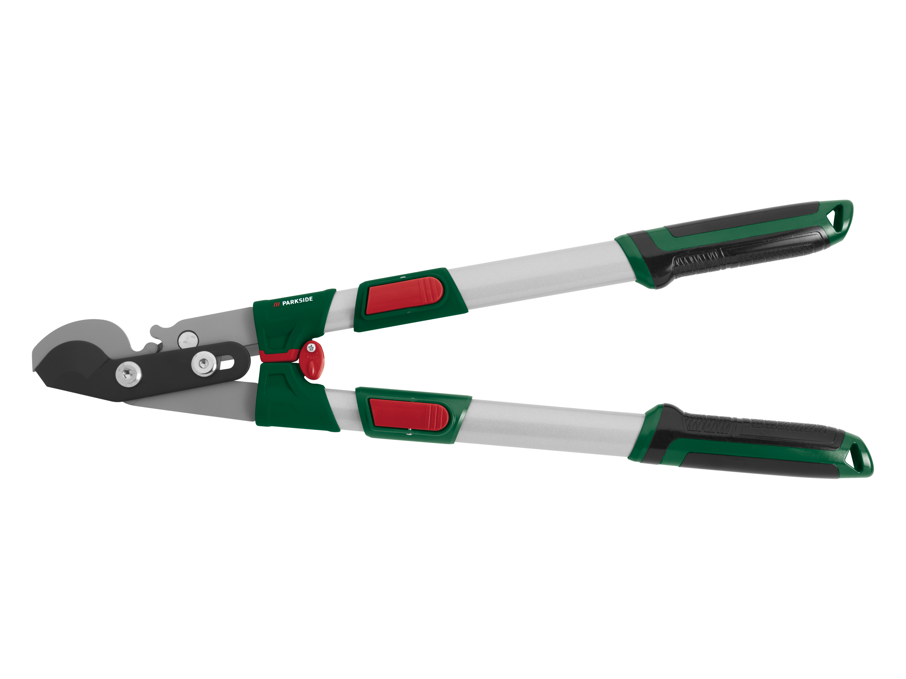 PARKSIDE Teleskopowy sekator kowadełkowy, nożycowy, ergonomiczne uchwyty Softgrip, długość uchwytu 64-85 cm, stalowe ostrze z powłoką Ilag