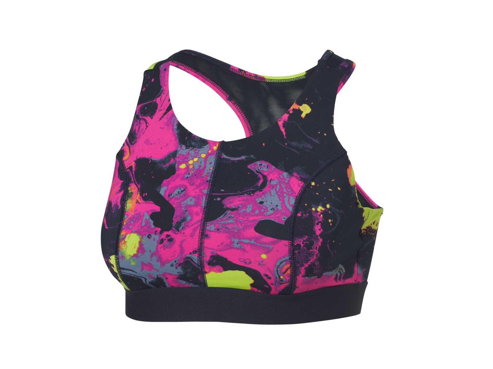 Crivit Biustonosz sportowy damski do biegania Wzorzysty, Xl48/50