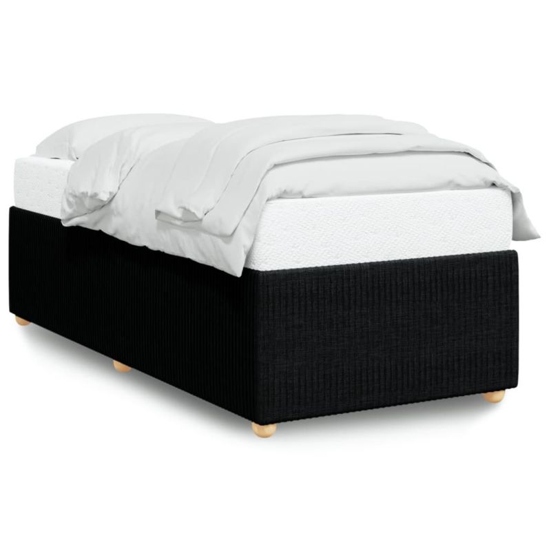 Łóżko tapicerowane WaszeMeble czarna WM-3285073 1 szt.