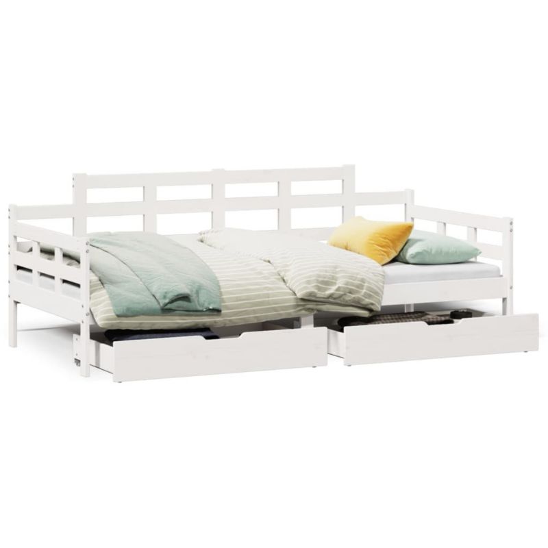 Łóżko dzienne WaszeMeble 90x190 cm białe WM-3302125 1 szt.