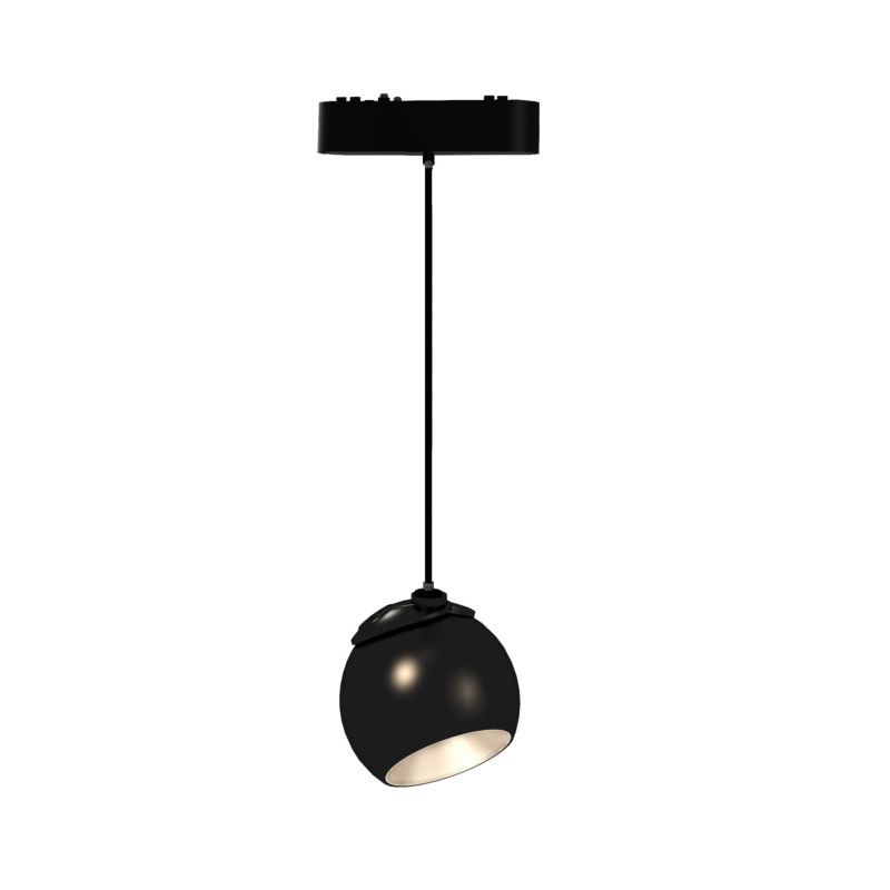 Lampa wisząca LED Luxo Mars 48V 10W neutralna biel 4000K 36 stopni czarna 1 szt.