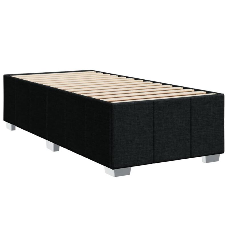 Łóżko tapicerowane WaszeMeble 100x200 cm czarna WM-3284813 1 szt.