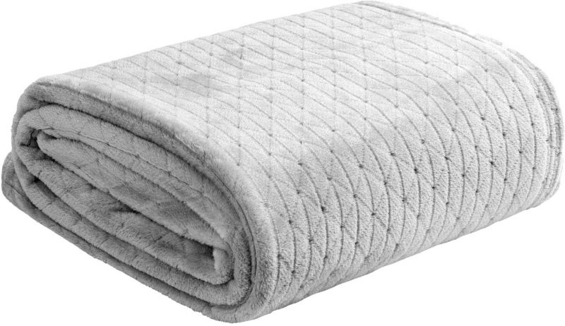 Koc Eurofirany Cindy 170 x 210 cm srebrny