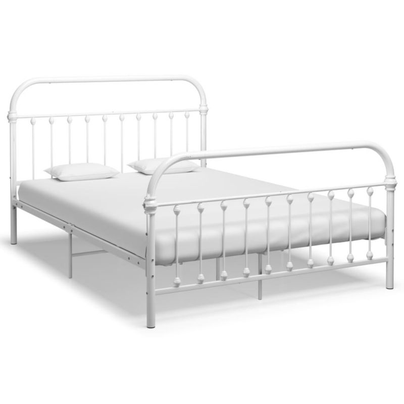 Łóżko metalowe WaszeMeble 140x200 cm biała WM-284495 1 szt.