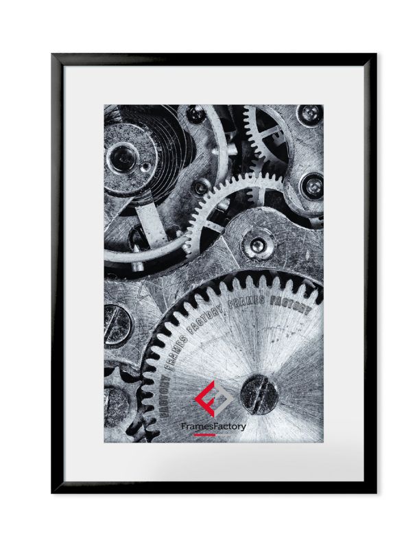 Ramka aluminiowa Frames Factory czarna 24x30 1szt.