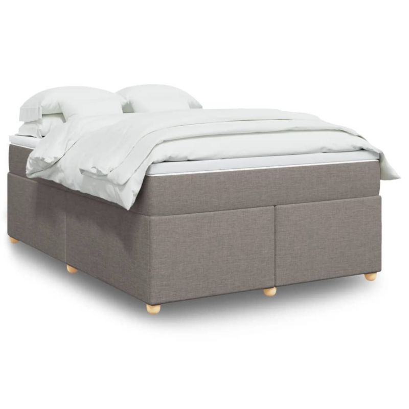 Łóżko kontynentalne WaszeMeble 140x190 cm Brązowe WM-3285377 1 szt.