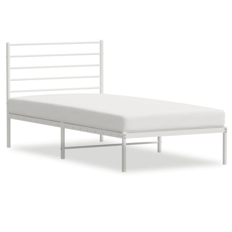 Łóżko metalowe WaszeMeble 107x203 cm biała WM-352364 1 szt.